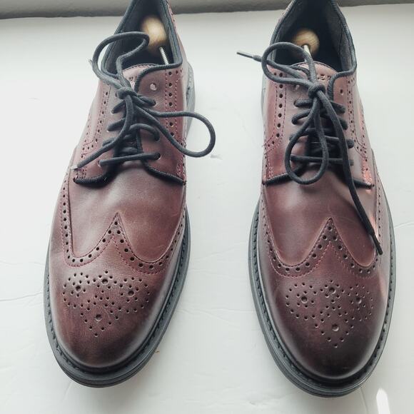 Cole Haan Other - Cole Haan Shoes 11.5 M Pinot Leather Go To Wingtip Oxford Grand 360 Brogue Dress